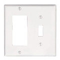 Leviton Wallplates 2G Midway Tog/Dec Sts SJ126-40